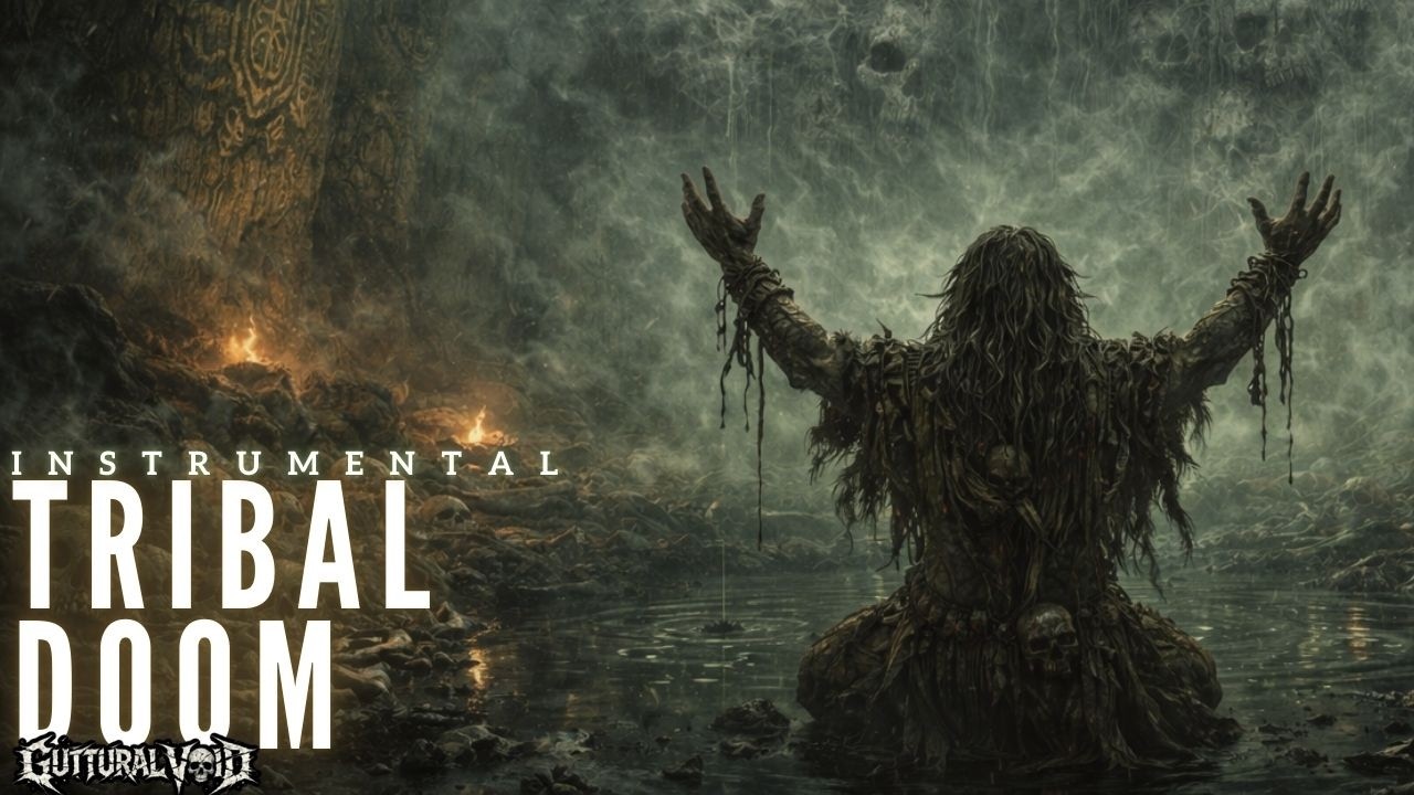 Funeral Doom Tribal Instrumental &mdash; Ritual Darkness, Ancient Drums, Slow Crushing Atmosphere | 2026