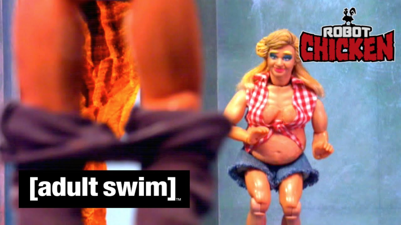 Adult Swim VF - Robot Chicken 🇫🇷 | Les lapins font le grand huit [extrait S03E04]