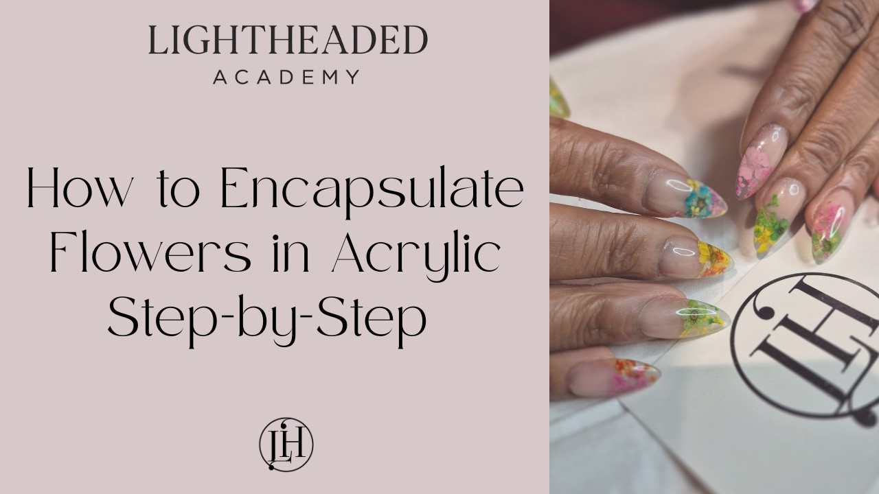 Acrylic Flower Encapsulation | Step-by-Step Tutorial
