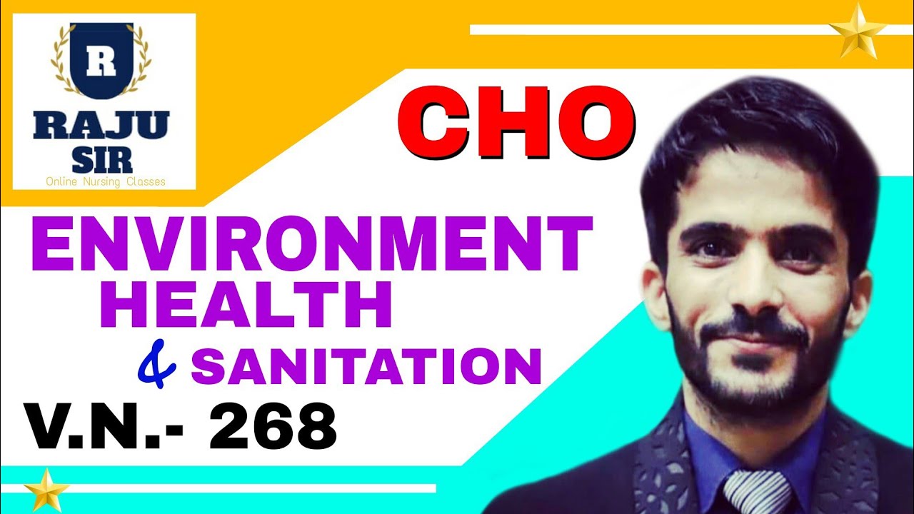 COMMUNITY HEALTH OFFICER EXAM MCQS ON ENVIRONMENT HEALTH AND SANITATION BY RAJU SIR 