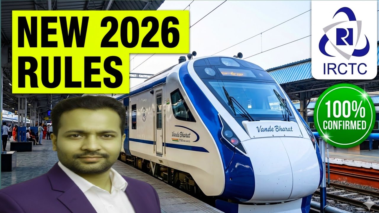 Indian Railways New Rules 2026 | IRCTC Ticket Booking Latest Update