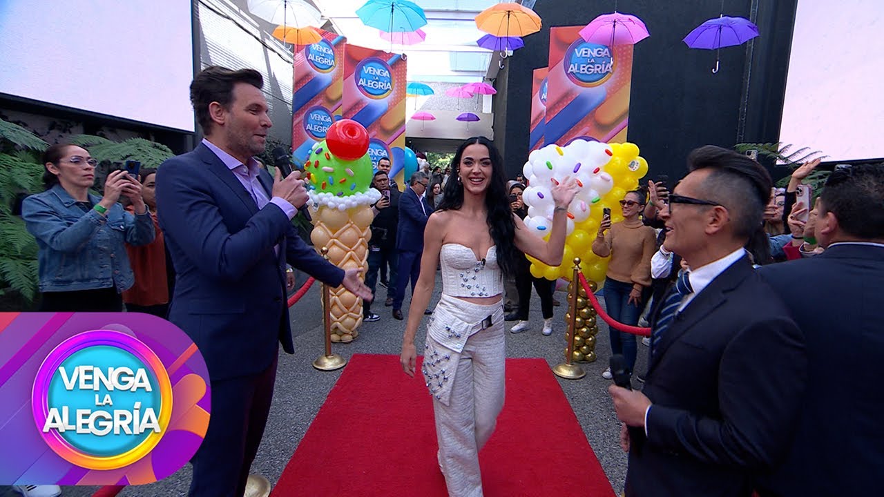 ¡Llegó Katy Perry a Venga la Alegría! Así fue la alfombra roja | Venga la Alegría