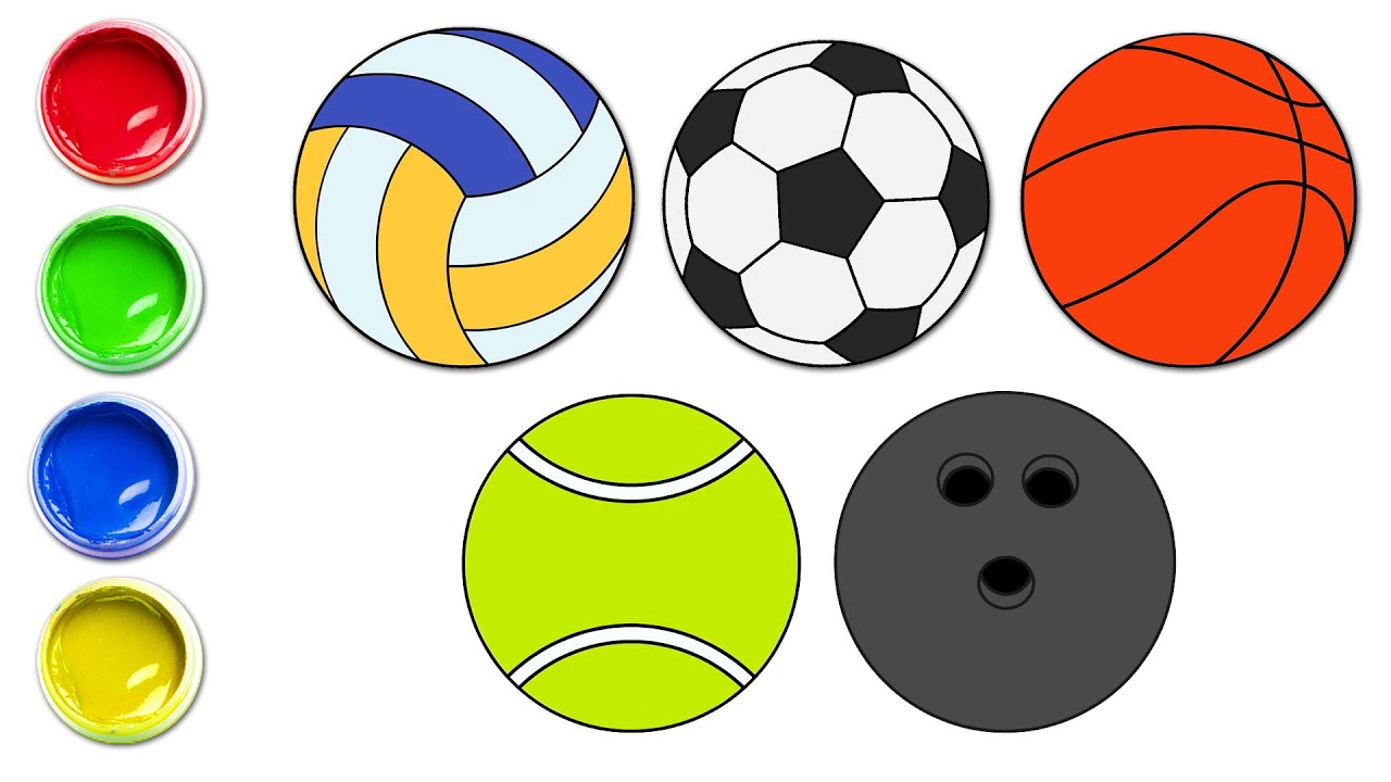Aprenda a desenhar uma bola esportiva | Best Kids Video | Desenho passo a passo | Chiki Art Brasil