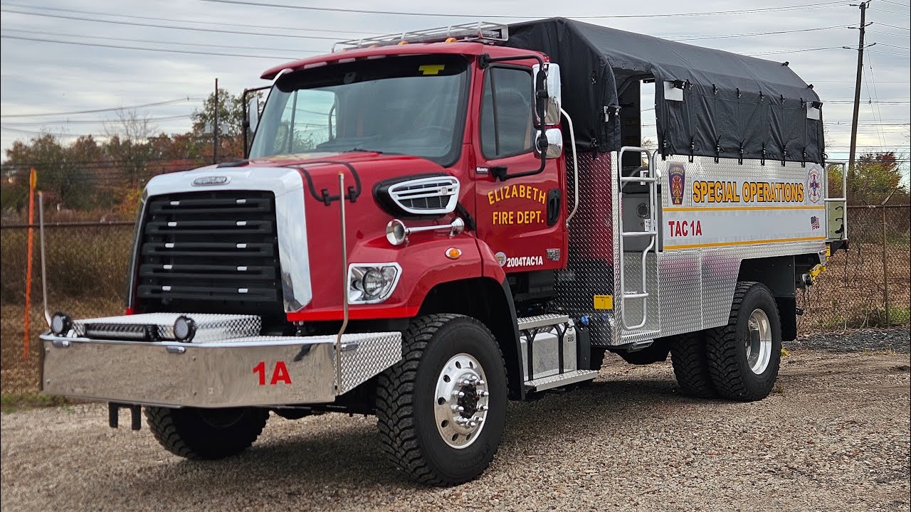 Elizabeth Fire Department - 2025 Skeeter Emergency Vehicles High Water Rescue Unit