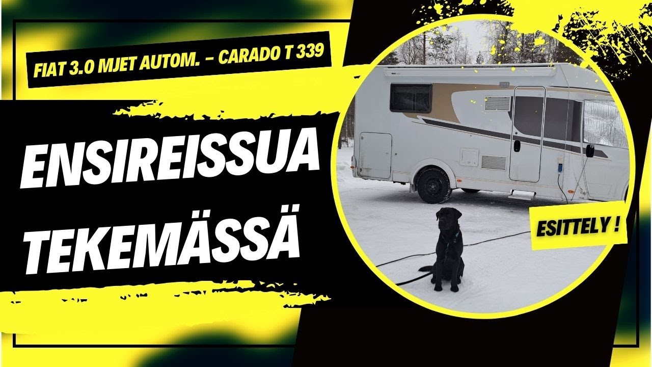 Matkailuautolla ekalla reissulla