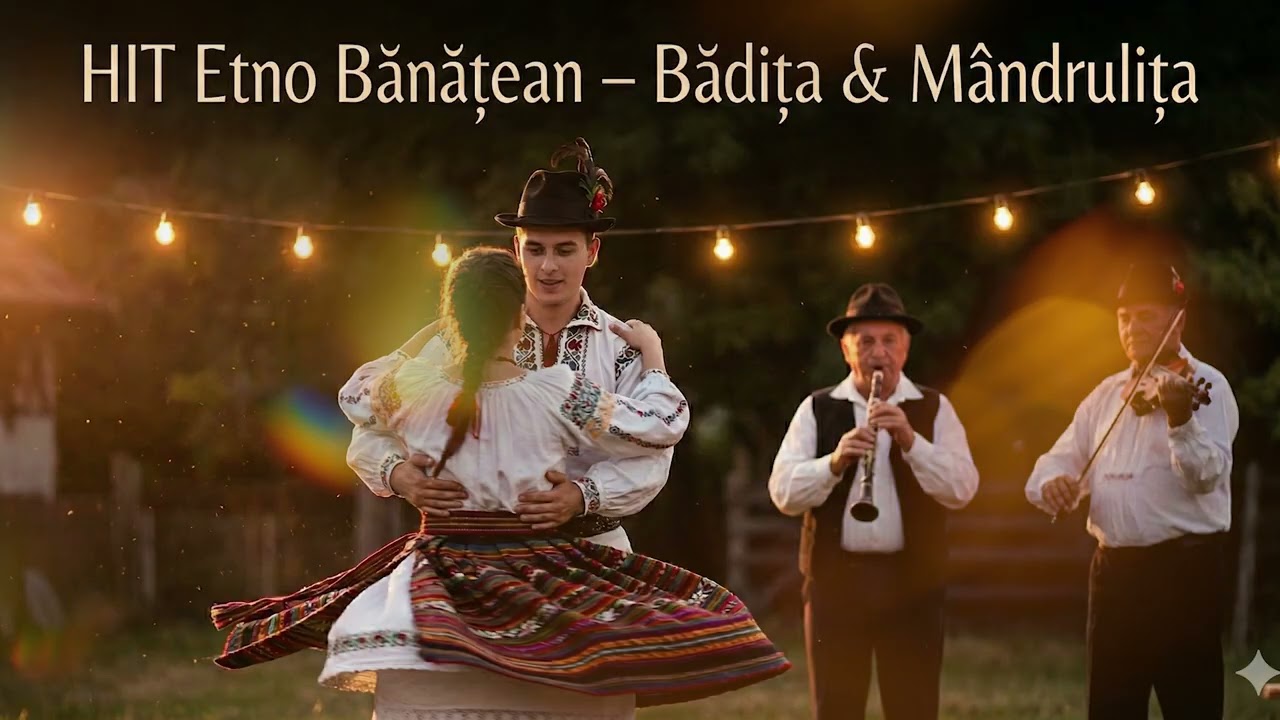 HIT Etno Bănățean 🔥 Duet de Joc – Bădița & Mândrulița | Învârtită Românească 💃🎻