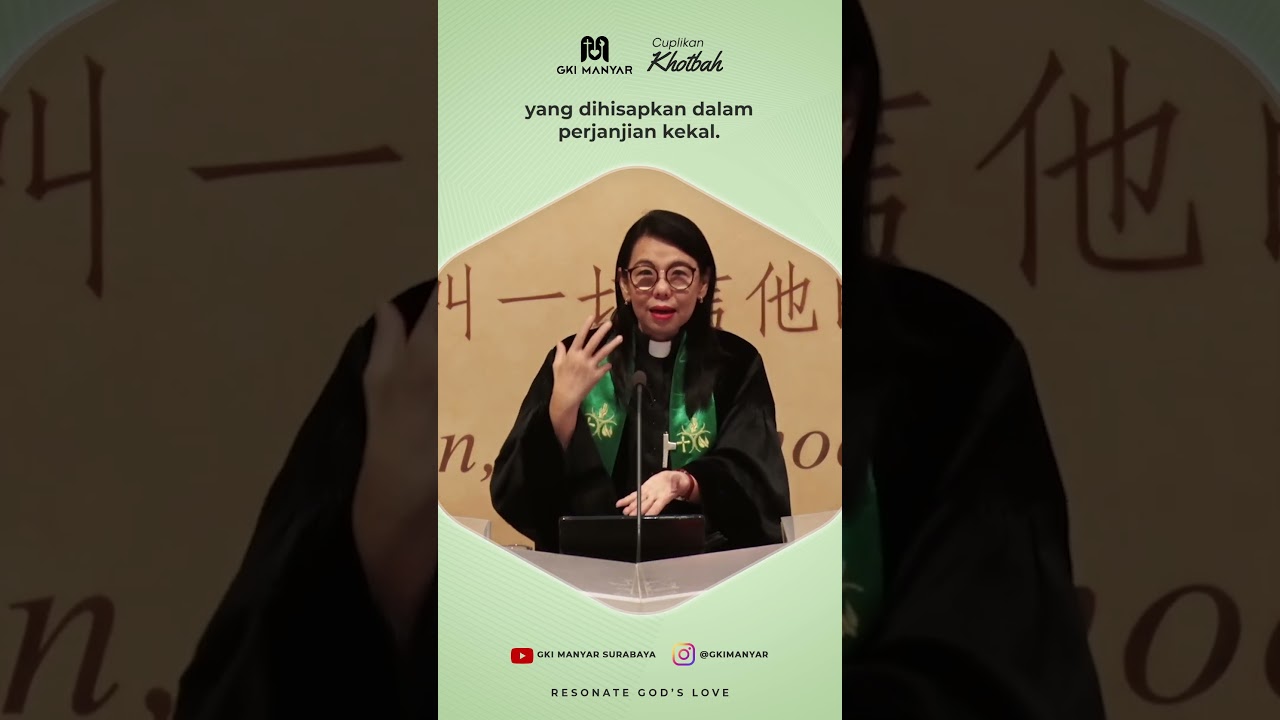 Anak Perjanjian - Cuplikan Khotbah 20 Juli 2025 #gkimanyar #ResonateGodsLove
