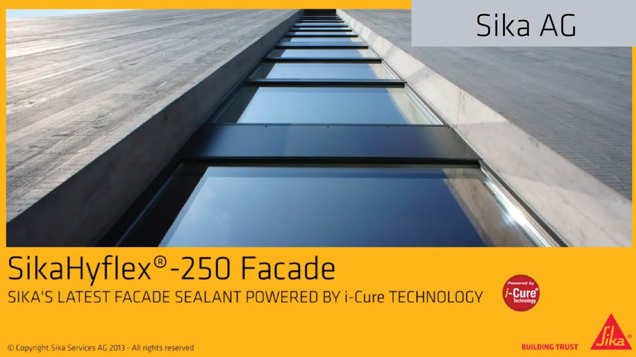 SikaHyflex®-250 Façade-High-performance, professional, joint sealant for concrete, masonry, etc.