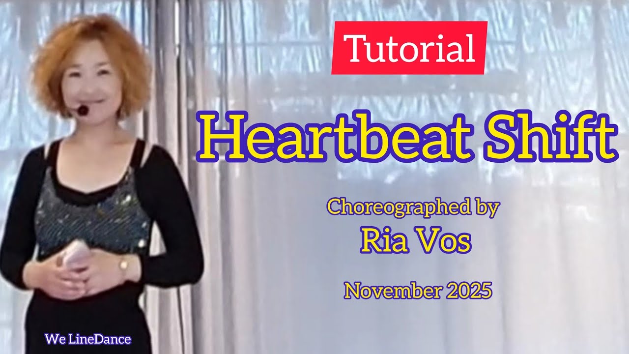 Tutorial : Heartbeat Shift linedance 