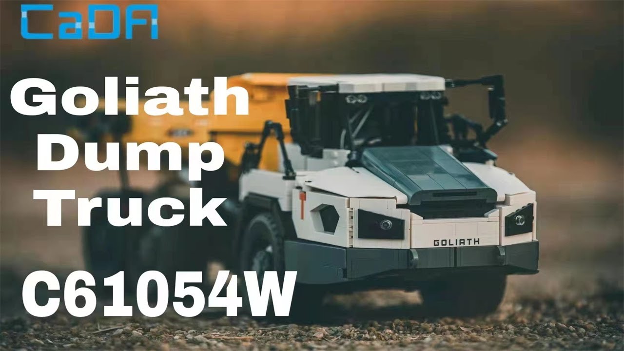CaDA Bricks Master Series C61054W Goliath Dump Truck | Moc by Eric Trax