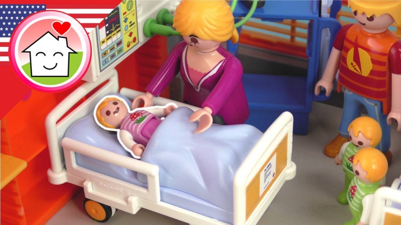 Playmobil English Mia in Hospital - The Hauser Family