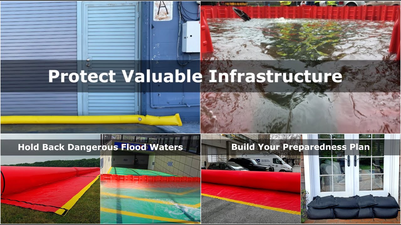 A Complete Line of Water Diversion and Flood Barrier Products