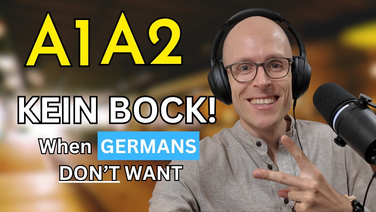 Kein BOCK! | Slow German Podcast for Beginners