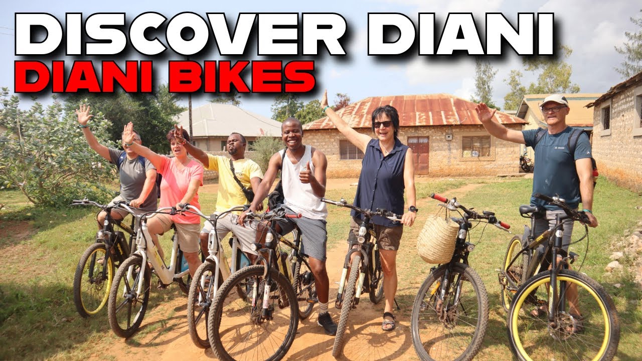 Exploring Diani with Diani Bikes Tour Agency 