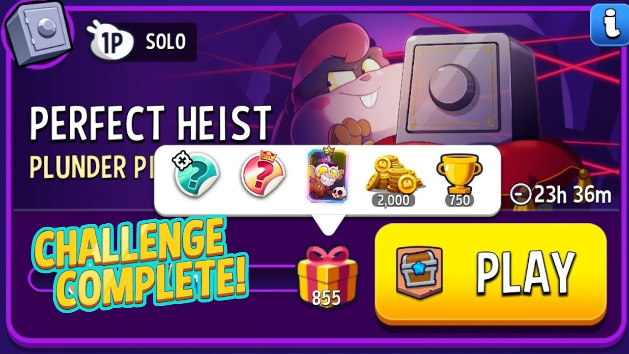 Perfect Heist Plunder Pirates | Match Masters Solo Challenge Score 855 10 Moves