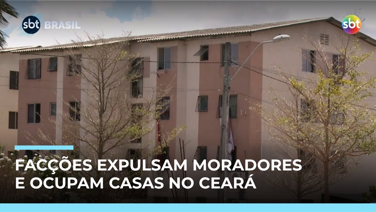 Facções expulsam moradores e ocupam casas no Ceará; polícia registra mais de 200 casos | #SBTBrasil