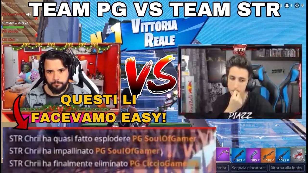 TEAM DI CICCIOGAMER89 VS TEAM DI PIAZZ IN PUBBLICA!! REKINS DEVASTA TUTTI IN SQUAD!
