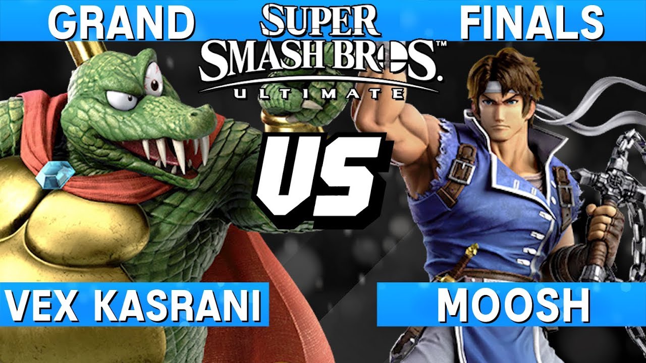 Smash Ultimate Tournament Grand Finals - Vex Kasrani (King K Rool) vs Moosh (Richter) - S@LT 177