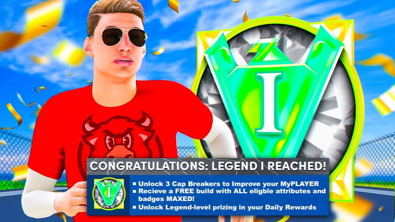 I HIT LEGEND 1 & UNLOCKED a FREE SECRET BUILD + 21 CAP BREAKERS! NBA2K26