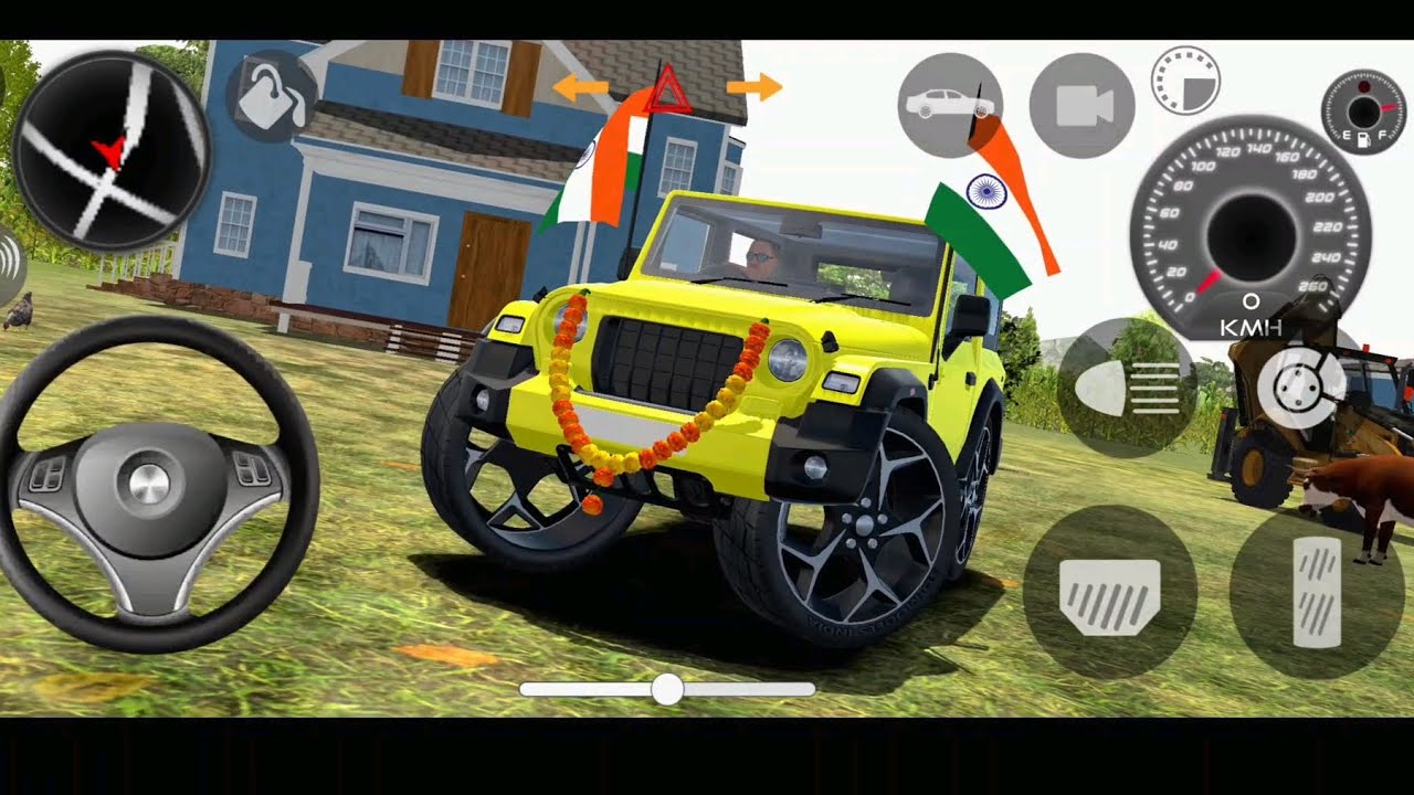 Modified Mahindra Thar Car Games: Indian Cars (Gadi Wala Game) - Car Game Android Gameplay 2026