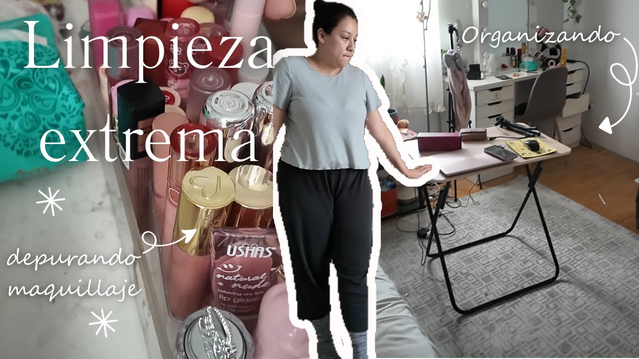 limpieza extrema de maquillaje, ropa, decoración - nuevo año 2026!!