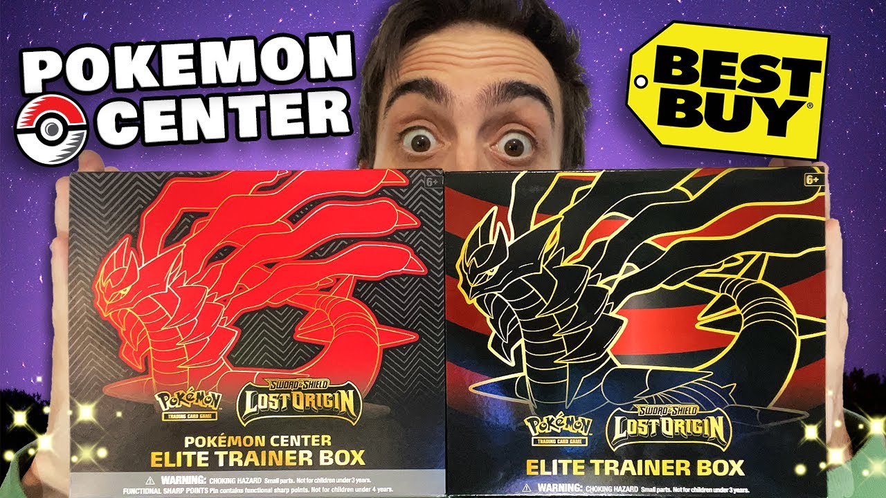 BestBuy vs The Pokémon Center! Lost Origin Challenge