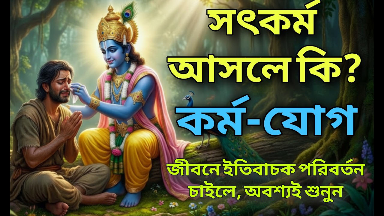 সৎ কর্ম আসলে কী? — শ্রীকৃষ্ণের এই বাণী আপনার জীবন বদলে দেবে! | Krishna Bani in Bangla | Gitar Bani