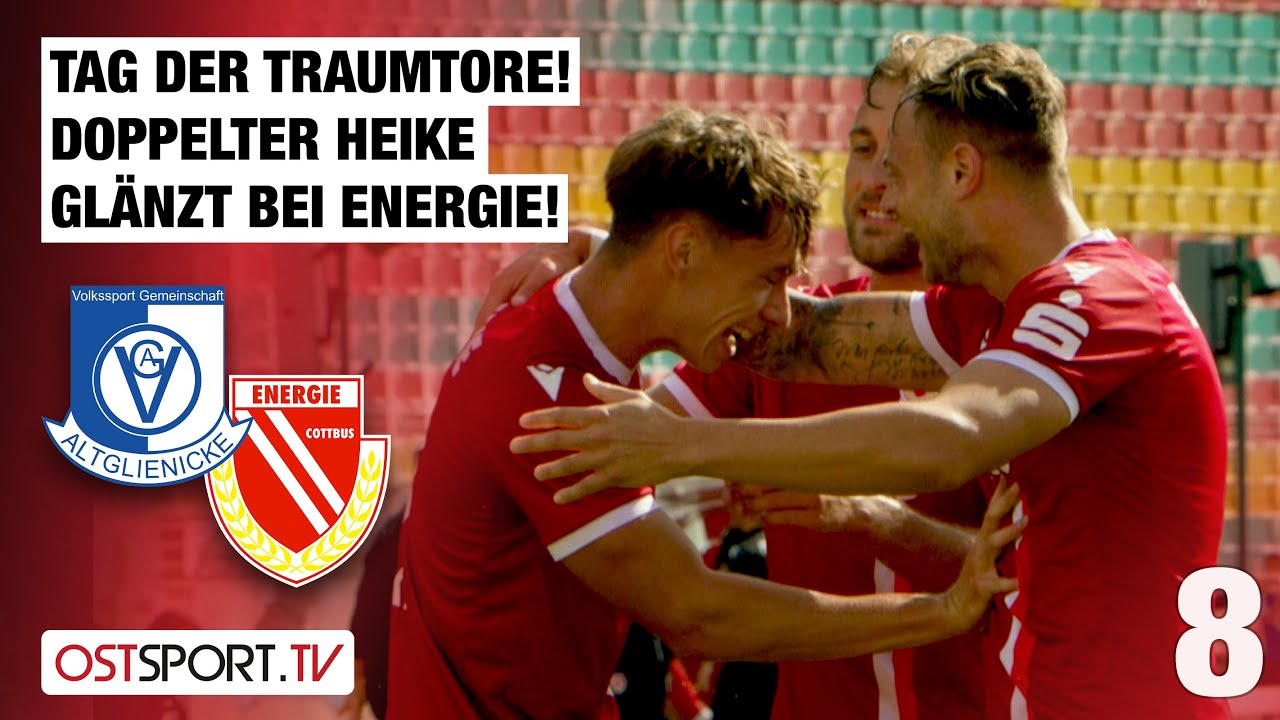 Tag der Traumtore! Energie wieder siegreich: Altglienicke - E. Cottbus | Regionalliga Nordost