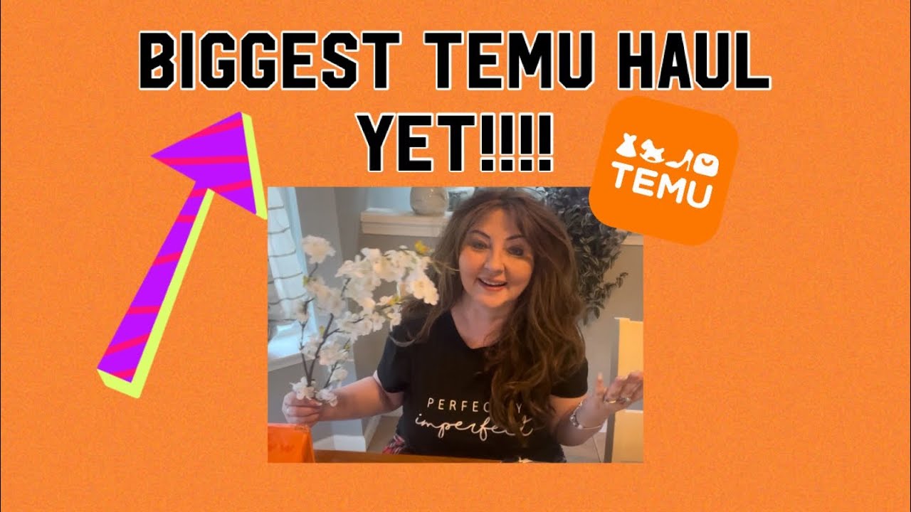 The Biggest TEMU haul YET!!!!