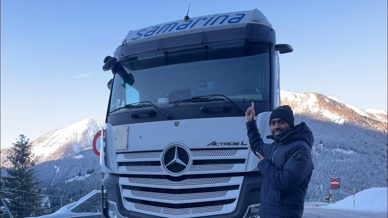 Company ne Diya Mercedes ka Truck 😍 | New Truck Experience | Germany Truck Driver 