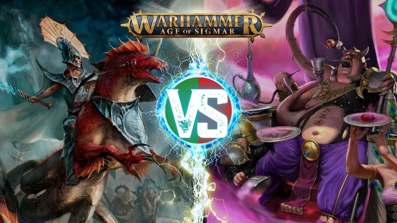 La Cacer&iacute;a del EXCESO🦈Idoneth Deepkin VS 💜Hedonites of Slaanesh I Informe de Batalla Age of Sigmar