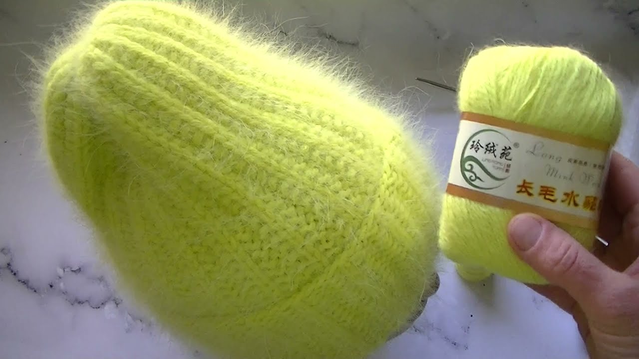 ШАПКА,КОТОРАЯ ИДЕТ МНОГИМ!!! ВЯЖЕМ ШАПКУ ПОПУЛЯРНОЙ РЕЗИНКОЙ ПАТРОНТАШ !!!