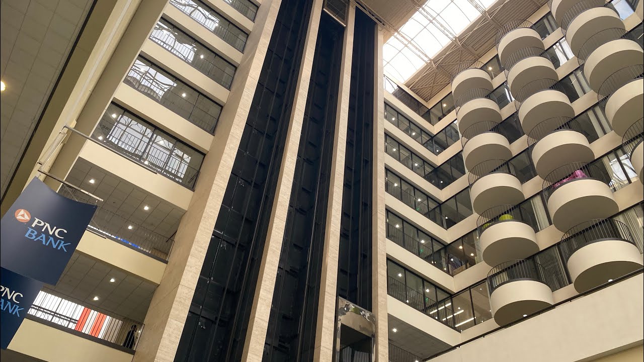 Thyssenkrupp Scenic Elevators at the Galleria Financial Center in Houston, Texas