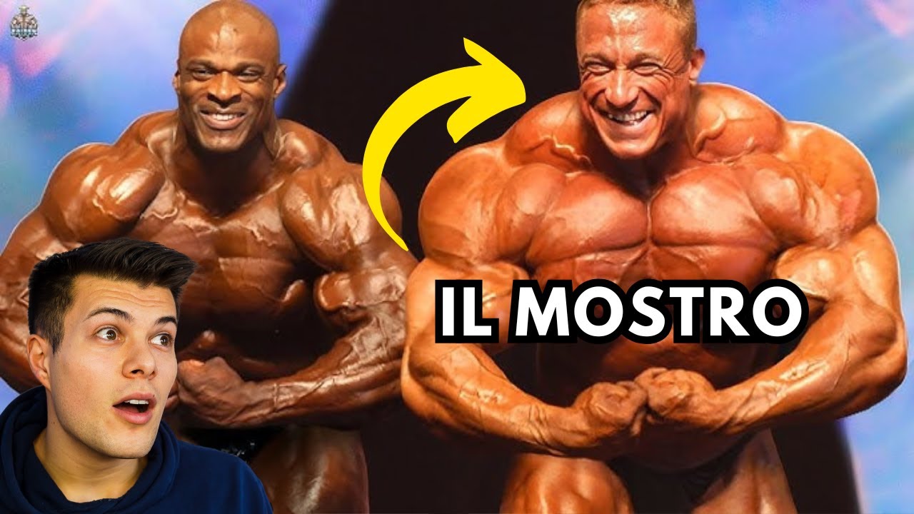 REAGISCO ALL'ATLETA PIU' GROSSO DEL MR OLYMPIA!?