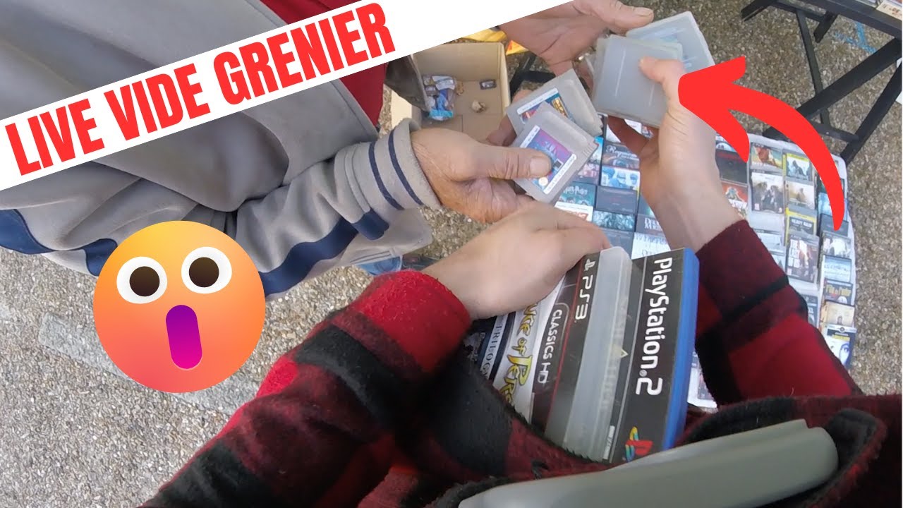 J'&Eacute;TAIS PAS PR&Ecirc;T POUR CE LIVE VIDE GRENIER 😱