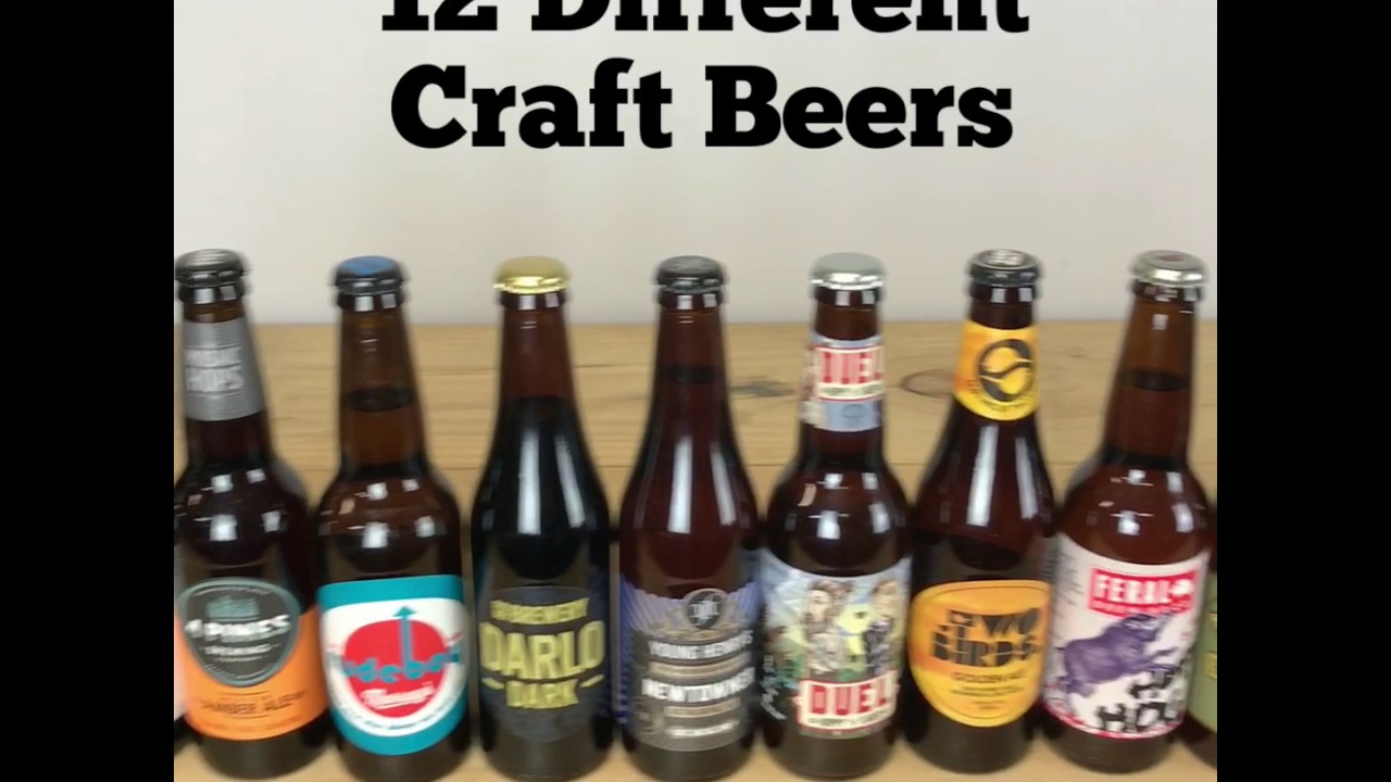 Australian Craft Beer 12 Pack w/ Wooden Crate