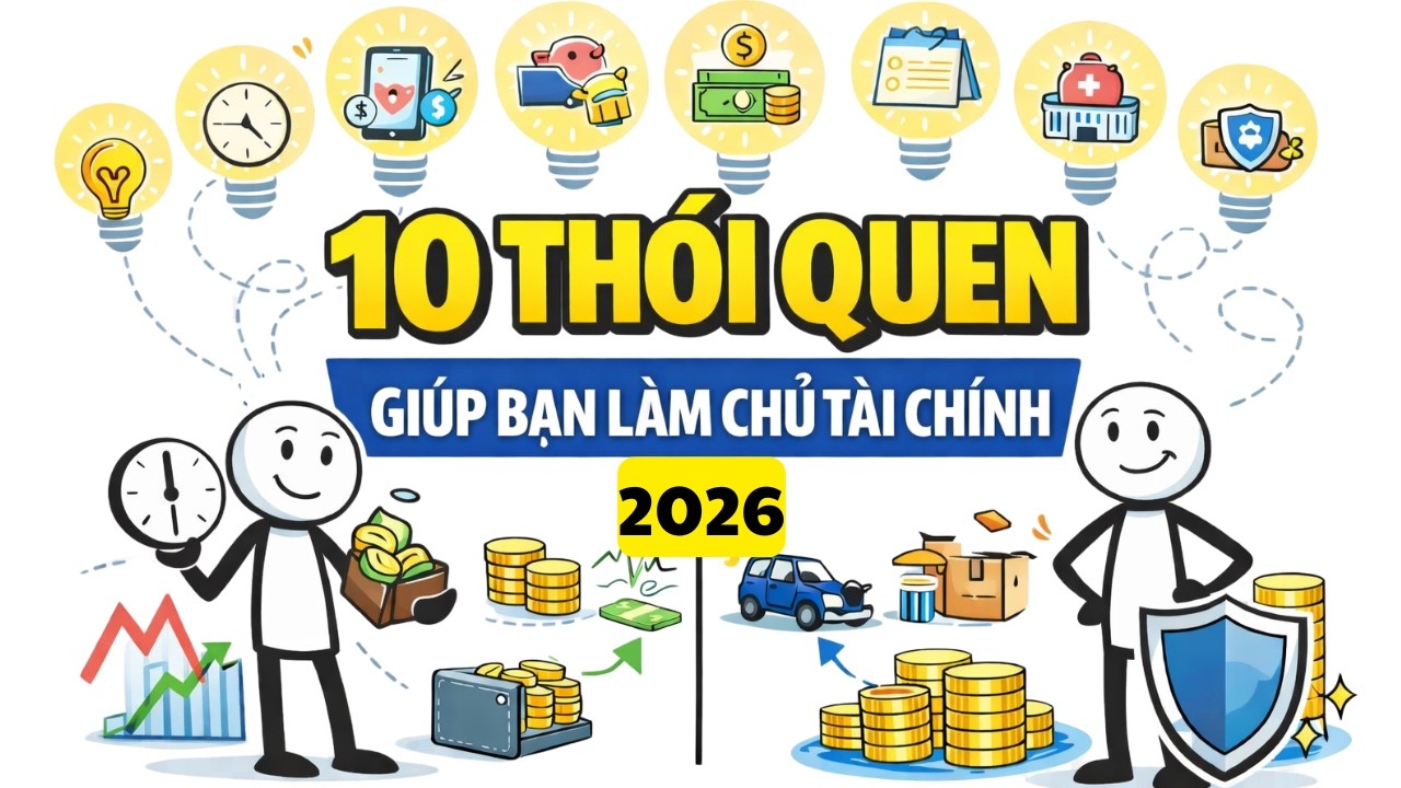 10 Thói Quen Nhỏ Giúp Bạn Làm Chủ Tài Chính Năm 2026