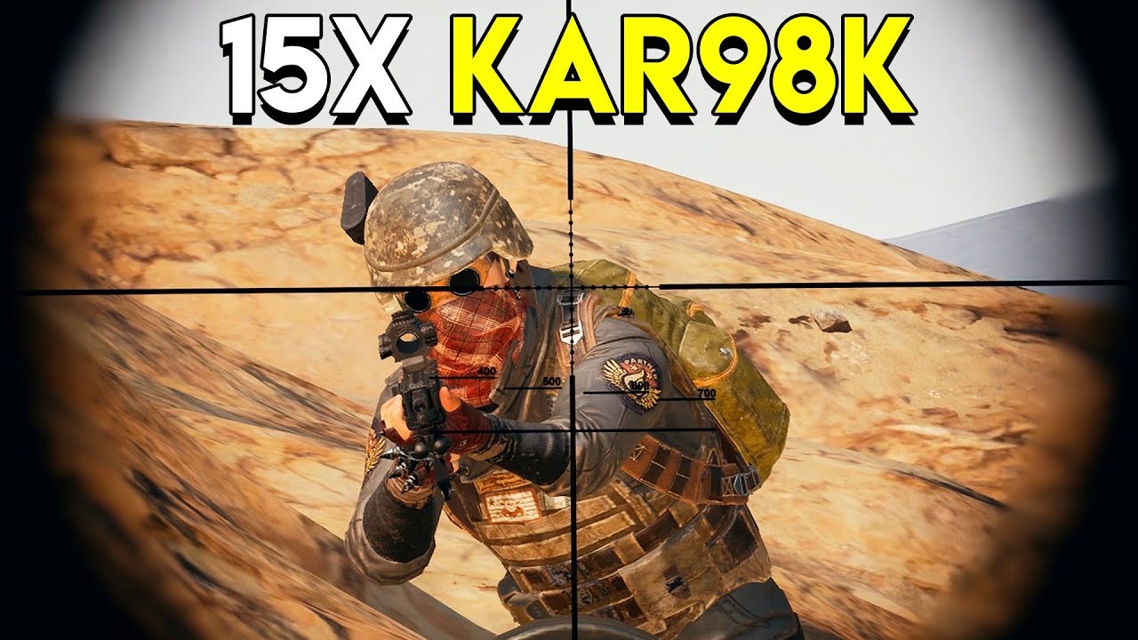 15X KAR98K - PlayerUnknown's Battlegrounds (PUBG)