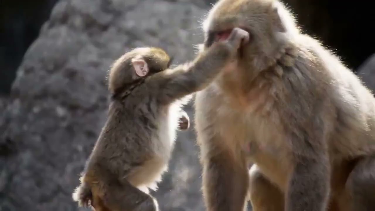 Punch monkey learning kung-fu #shorts  #monkey #punch #shortvideo #ai #youtubeshorts #funny #keşfet