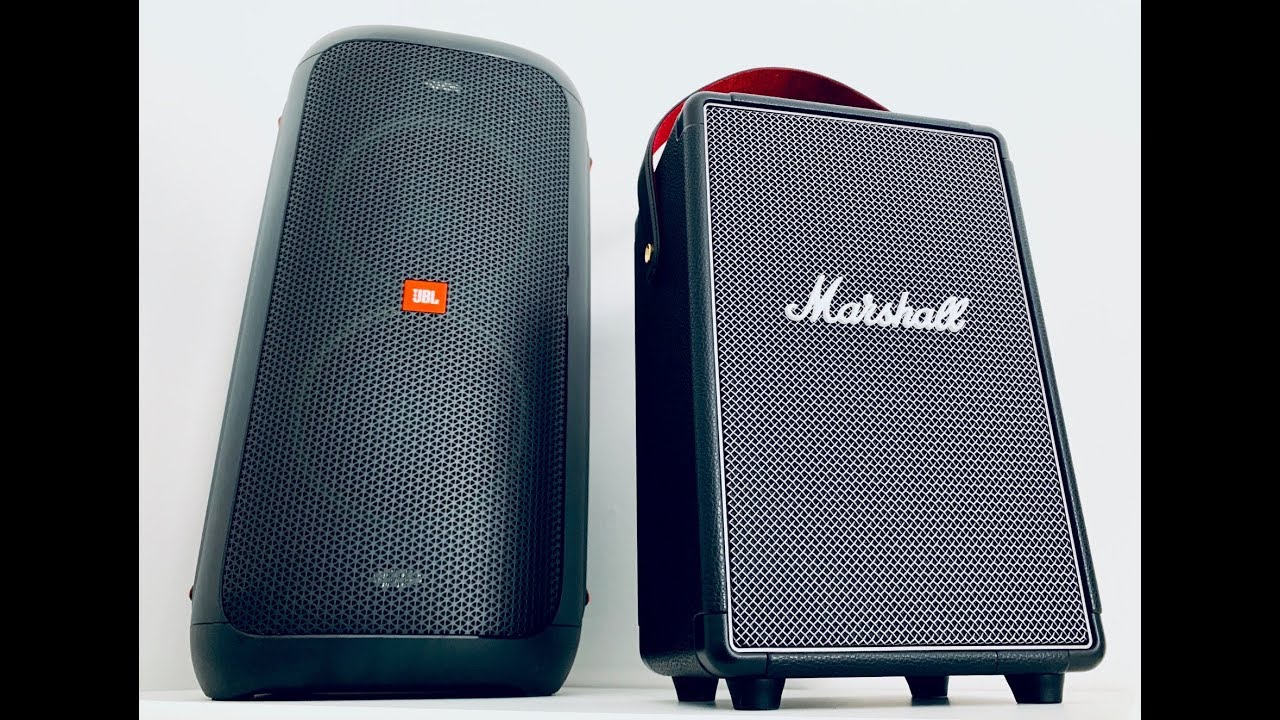 Marshall Tufton vs JBL Partybox 100 Sound Comparison