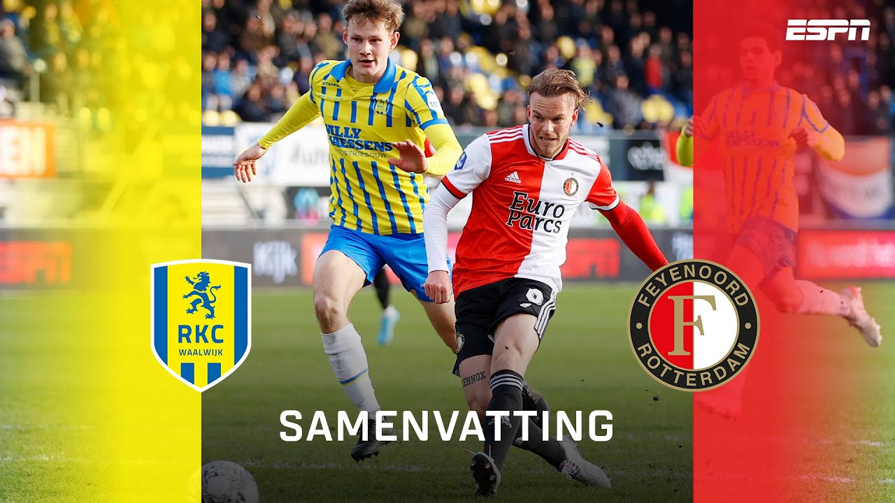 Enorme KEEPERSBLUNDER 😳 & eerste Feyenoord-goal Hendrix | Samenvatting RKC Waalwijk - Feyenoord