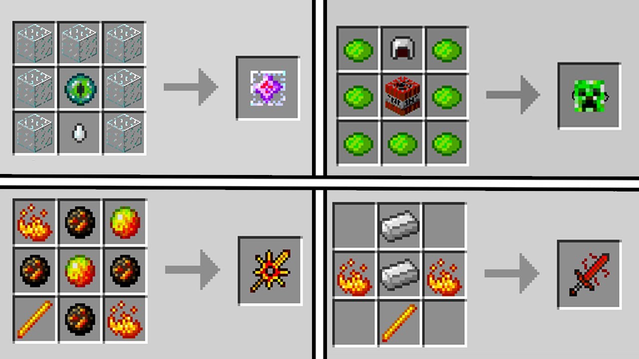 10 CRAFTINGS QUE VOCÊ NÃO SABIA QUE EXISTIA NO MINECRAFT!