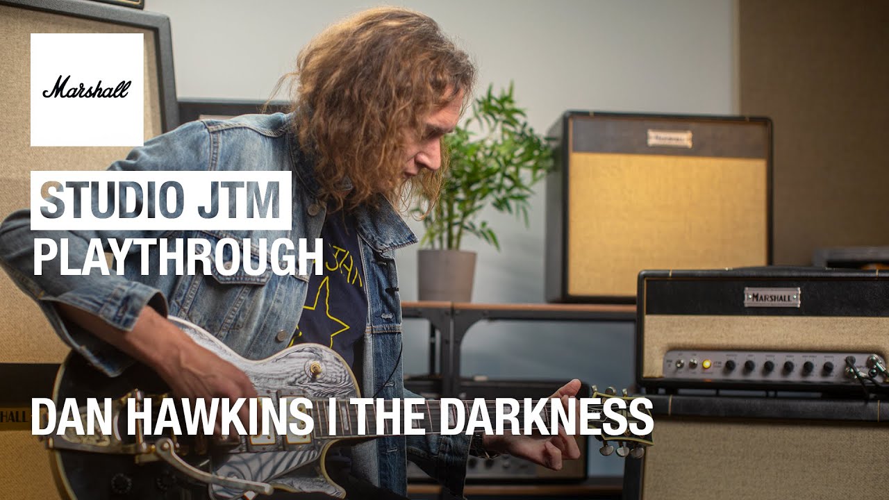 Дэн Хокинс из The Darkness | Студия JTM | Маршалл