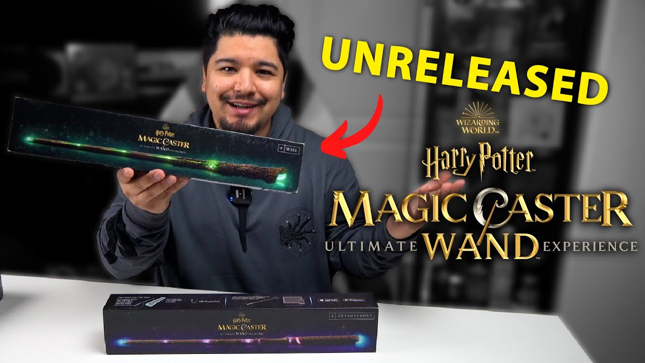 I Bought 2 UNRELEASED Magic Caster Wands! | Harry Potter