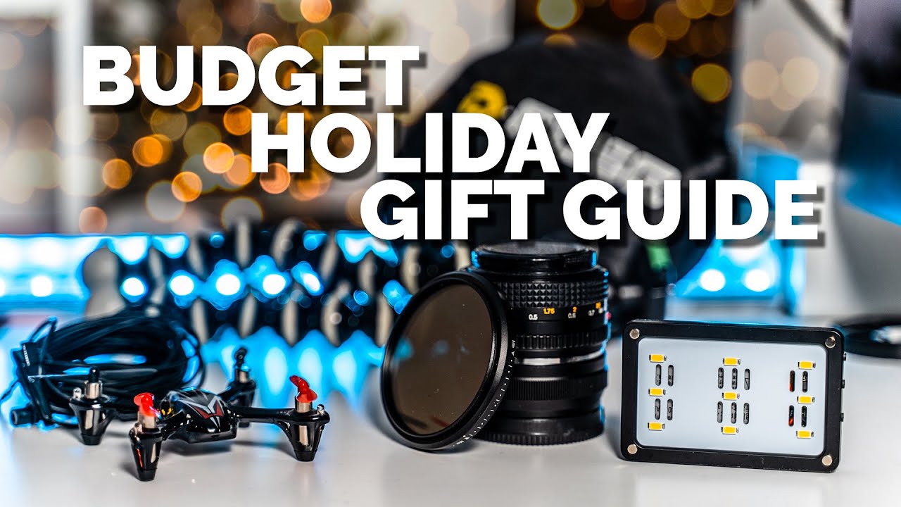 BUDGET HOLIDAY GIFT GUIDE 2020 (Under $50): For Filmmakers and Photographers 🎁