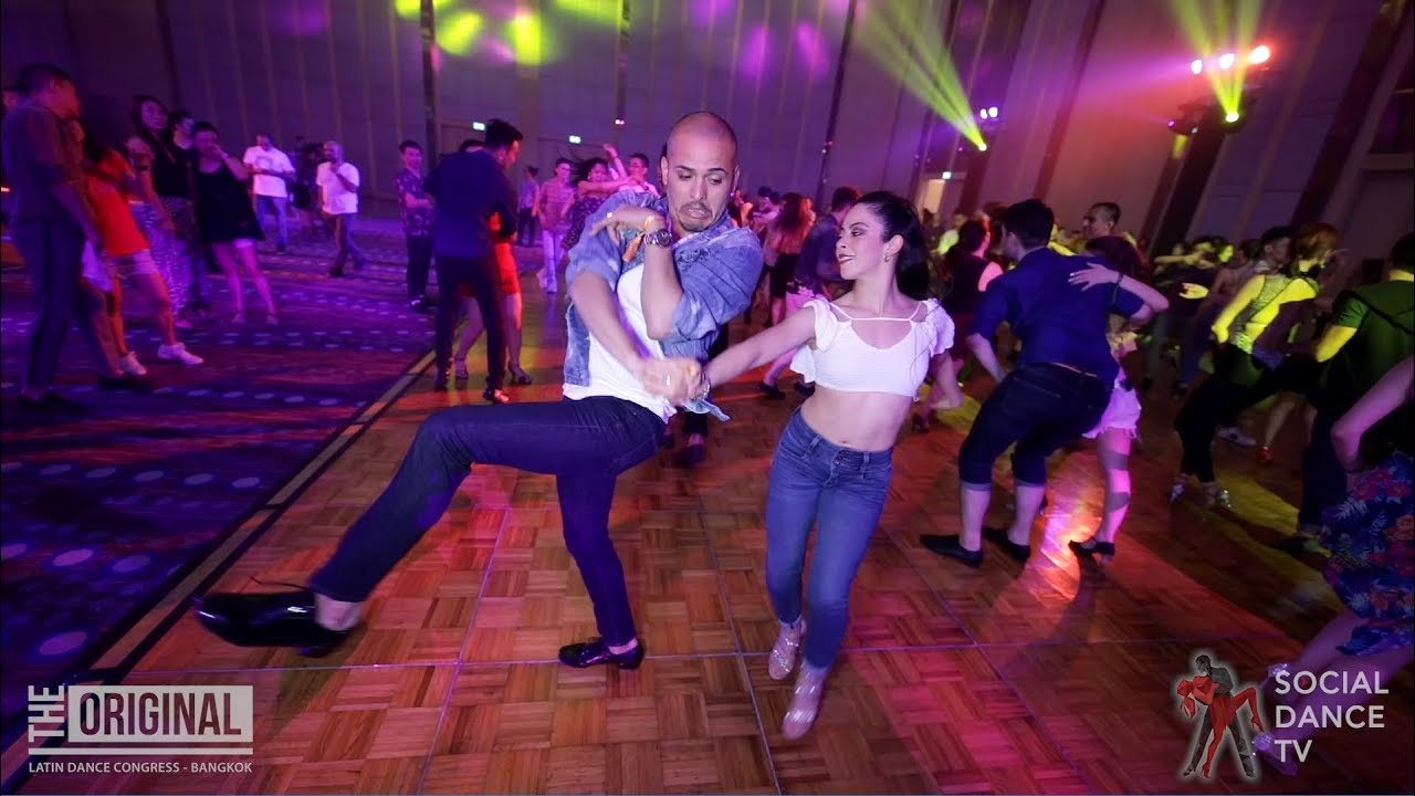 Adolfo​ & Lorenita - Salsa social dancing | The Original Latin Dance Congress 2019 (Bangkok)