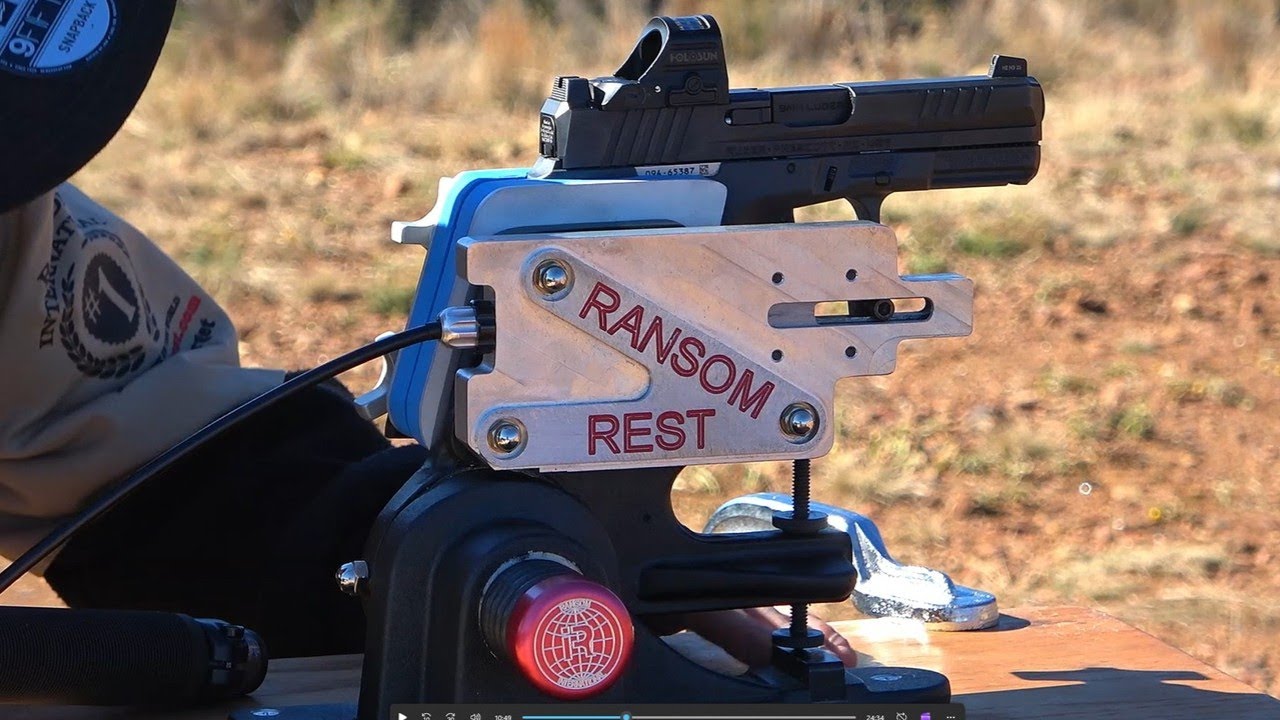 Ruger RXM Herrington Arms Compensator and a True Precision barrel Ransom Rest tested.