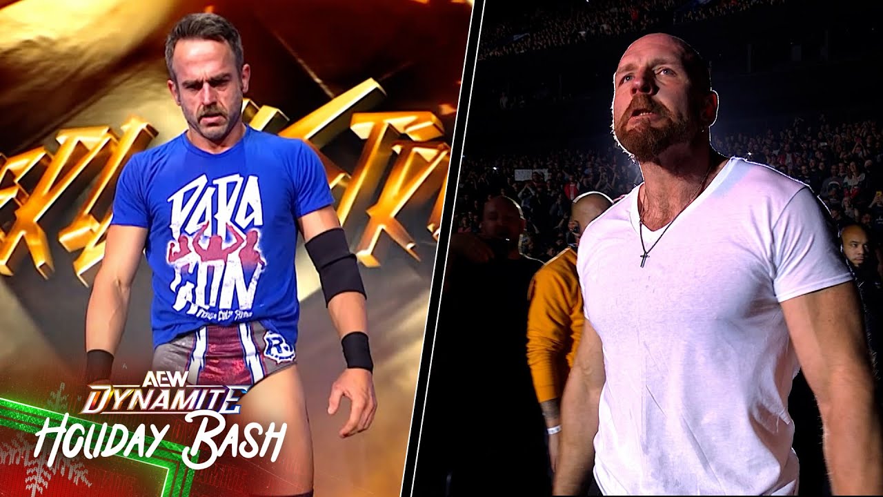 EXCLUSIVE: AEW Dynamite Holiday Bash KICKS OFF with Roderick Strong vs Jon Moxley!