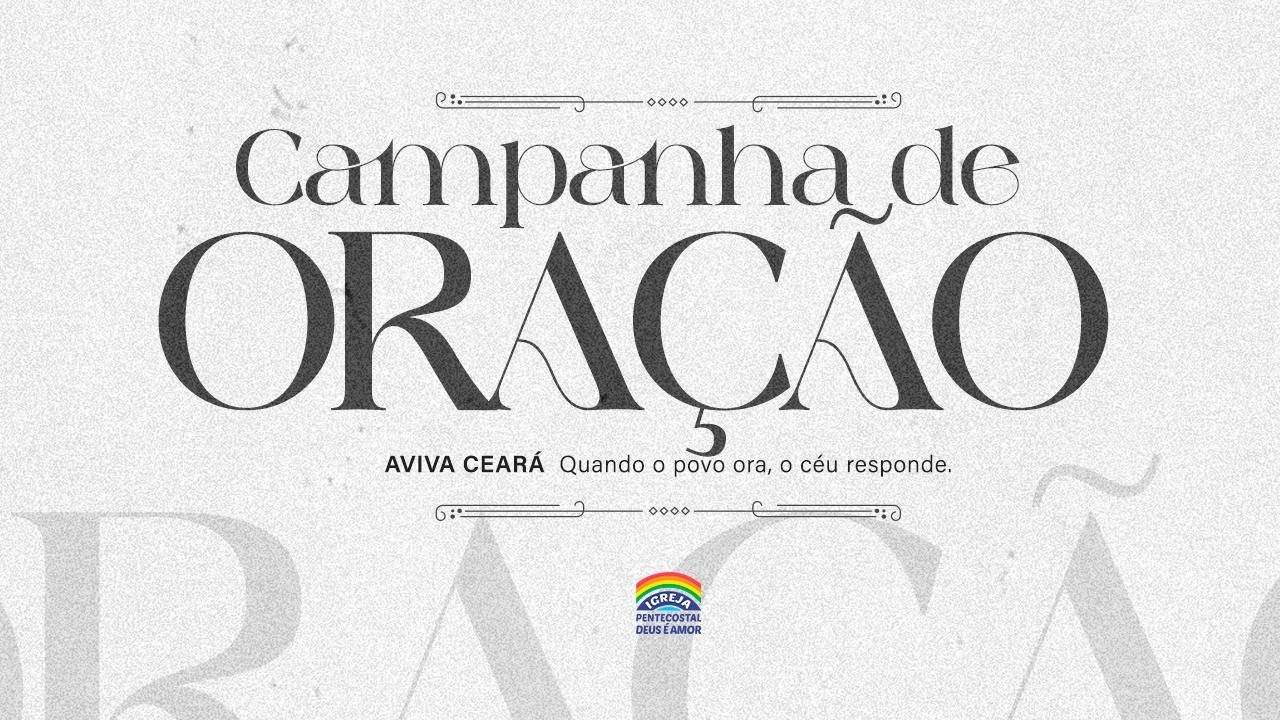 3°DIA CAMPANHA DE ORAÇÃO - AVIVA CEARÁ -Pr. Jhaimes Gois | 13/03