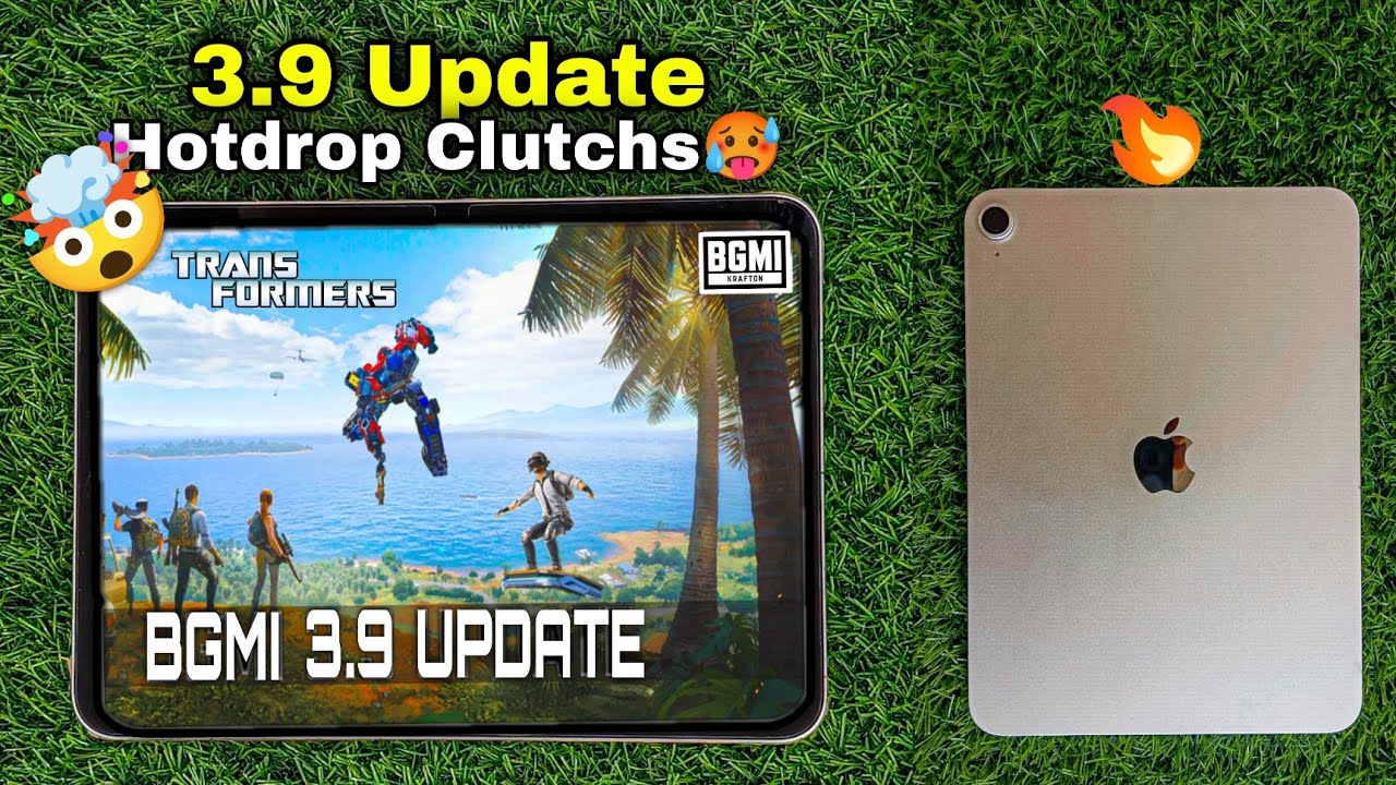 I PAD 11th Generation🔥 | BGMI 3.9 Update Hot Drop and Intense Match🥵 BGMI / PUBG